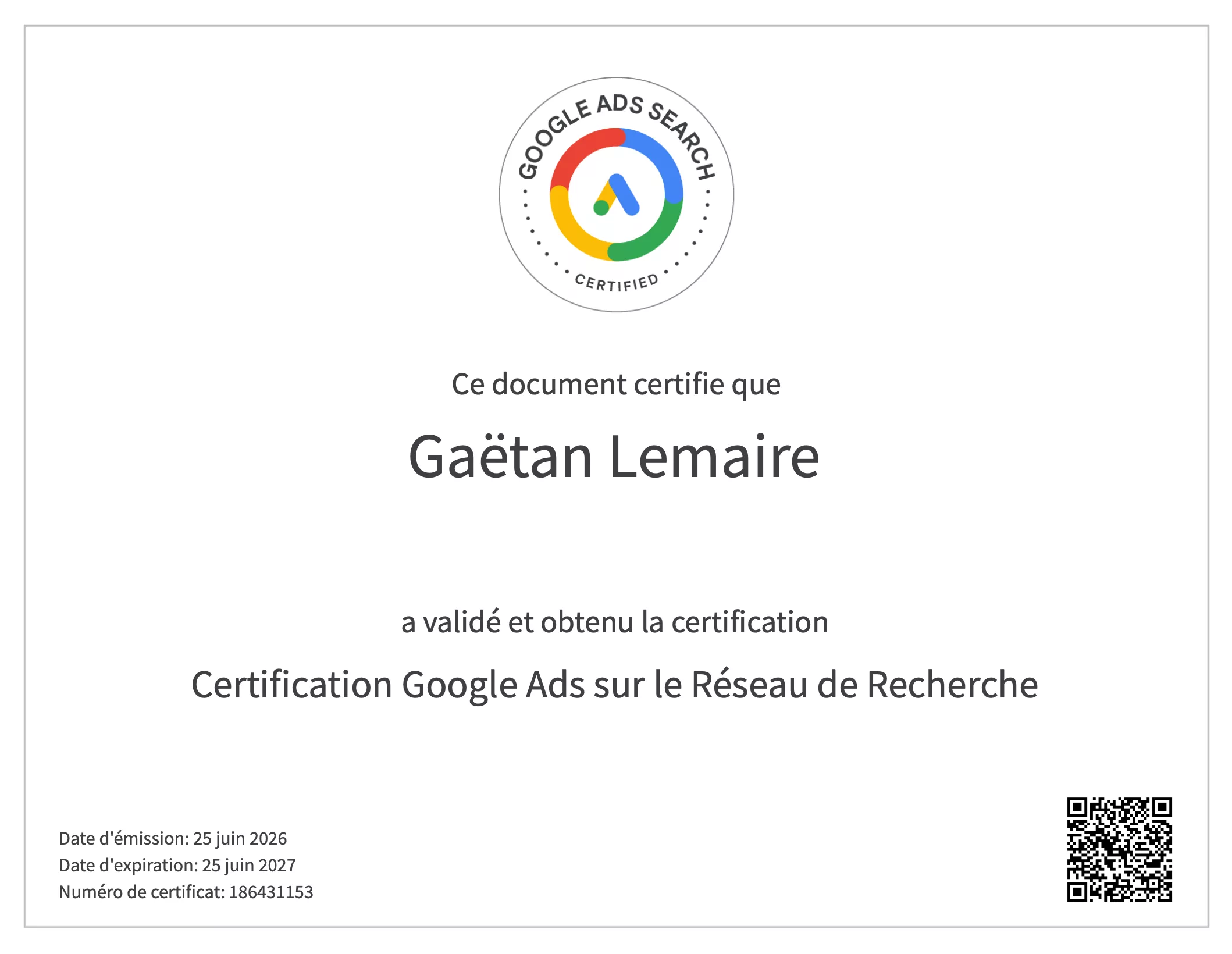Expert certifié Google Ads Search à Toulouse